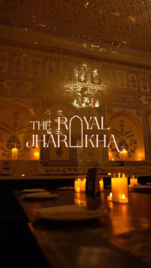 Candlelight dinner at The Royal Jharokha